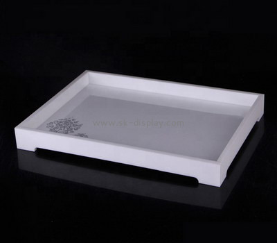 Custom lucite platters STS-130