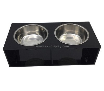 Custom acrylic dogs bowls holder SOD-711