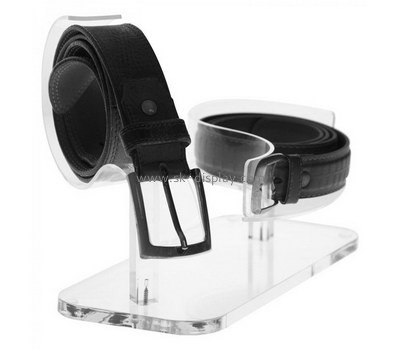 Custom clear acrylic belts display stands SOD-728