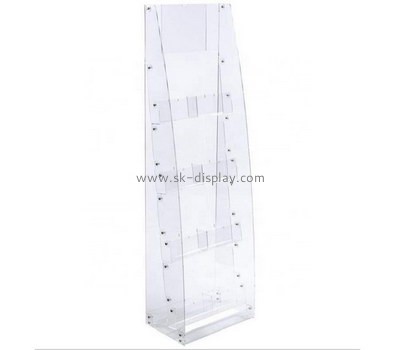 Custom floor standing 4 tiers acrylic display racks SOD-751
