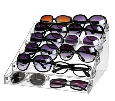 Custom 6 tiers acrylic sunglasses display stands SOD-807