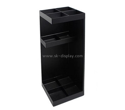 Custom 3 tiers black acrylic display holders SOD-861