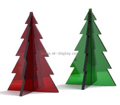Custom color acrylic christmas decorations SOD-875