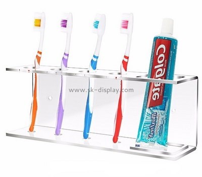 Custom acrylic toothpaste and brushes holder SOD-897
