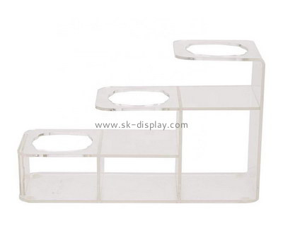 Custom 3 tiers acrylic syrup bottles holder SOD-908