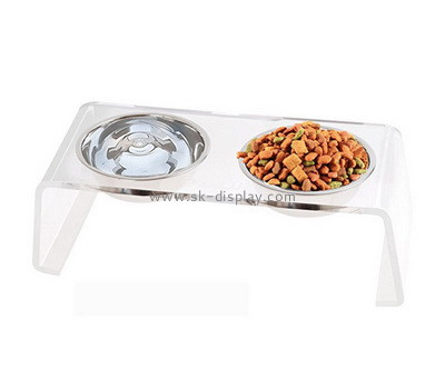 OEM service acrylic pet feeder stand SOD-940