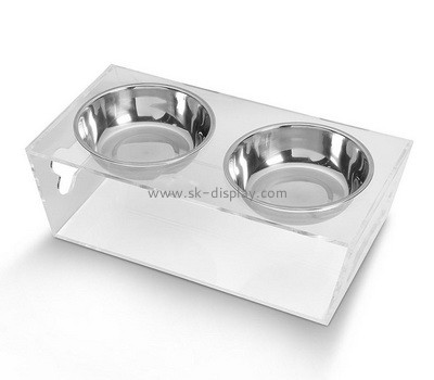 OEM service acrylic pet water feeder stand SOD-938