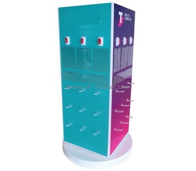 OEM service acrylic display stand with metal hangers SOD-944