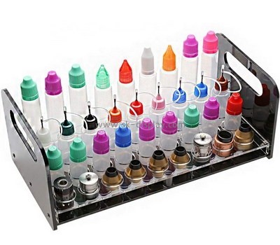 OEM service acrylic oil bottles display stands SOD-947