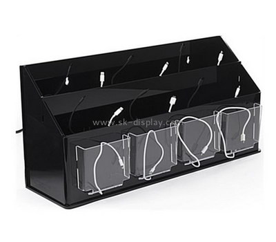 Custom acrylic multi device charging station SOD-966