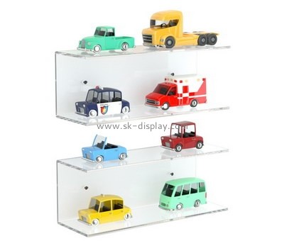 Custom wall mounted acrylic perspex model cars display riser SOD-980