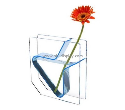 Custom table top acrylic lucite vase SOD-979