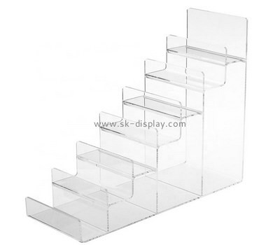 Custom 7 layers acrylic plexiglass display risers SOD-985