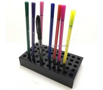 Custom acrylic pen holder plexiglass pencil stand lucite retail display organizer SOD-999