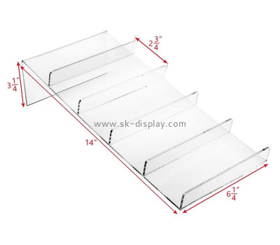 Custom acrylic eyewears stand lucite sunglasses holder rack plexiglass organizer SOD-1004