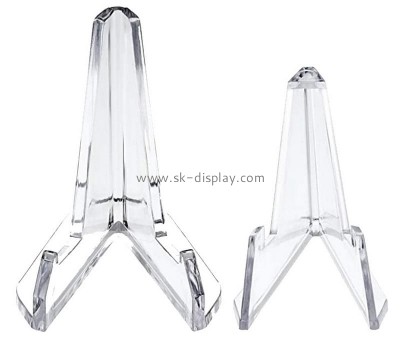 Custom acrylic easel stands lucite easel holder plexiglass easel rack SOD-1010