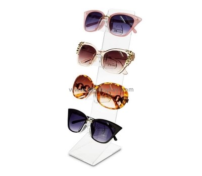 Customize acrylic eyeglasses frame stand perspex sunglasses rack plexiglass eyewear display shelf SOD-1012