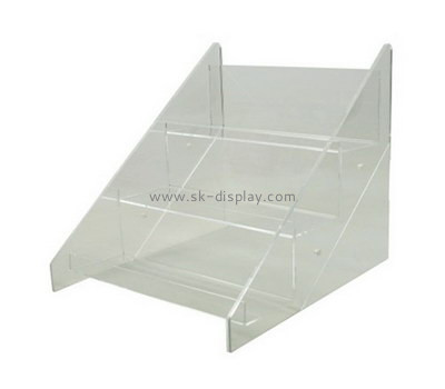 Custom counter top perspex display stand lucite riser SOD-1022