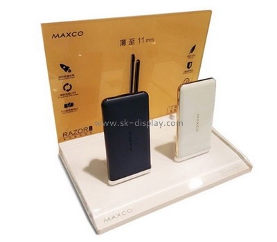 Custom acrylic phone display stand plexiglass retail phone display rack perspex phone display riser SOD-1058