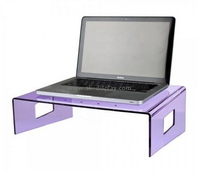 Custom acrylic laptop stand plexiglass computer monitor riser SOD-1061