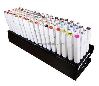 Custom acrylic markers holder plexiglass markers display stand SOD-1065
