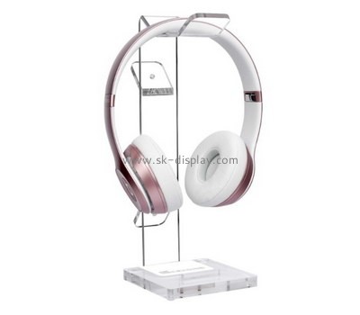 Custom acrylic headphone display rack plexiglass earphone display stand SOD-1075