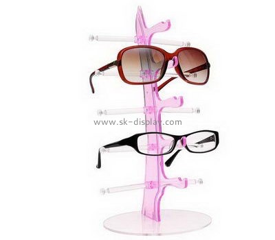 Customize acrylic sunglasses display rack plexiglass eyeglasses display stand SOD-1111