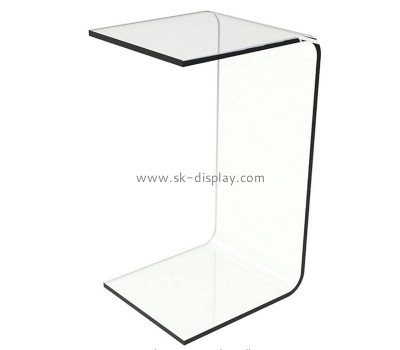Acrylic manufacturer customize lucite side table perspex end table AFS-483