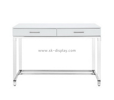 Plexiglass manufacturer customize acrylic desk with drawers AFS-491