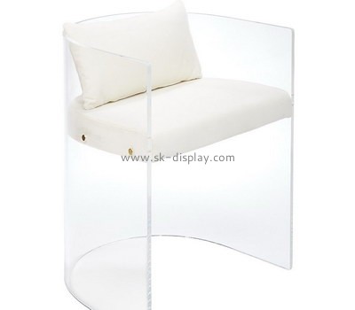 Acrylic manufacturer customize plexiglass chair AFS-497