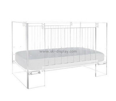 Acrylic manufacturer customize plexiglass baby cribs AFS-508