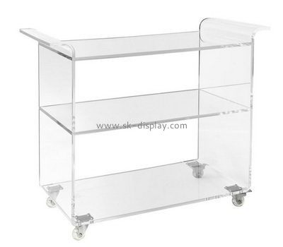 Acrylic manufacturer customize lucite side table AFS-507
