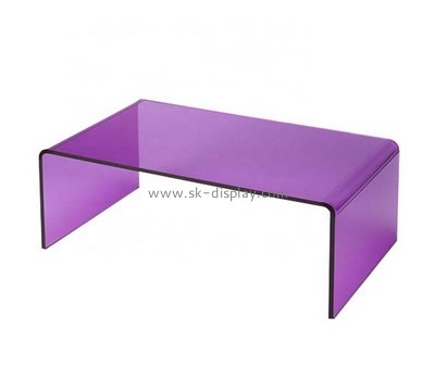 Acrylic manufacturer customize lucite bed table AFS-512