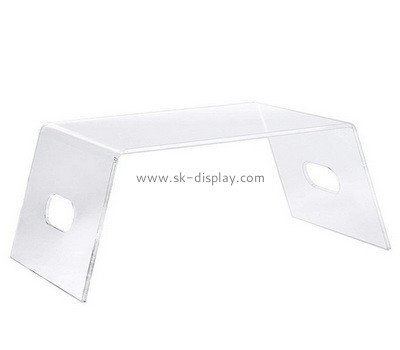 Plexiglass manufacturer customize lucite laptop bed table AFS-521