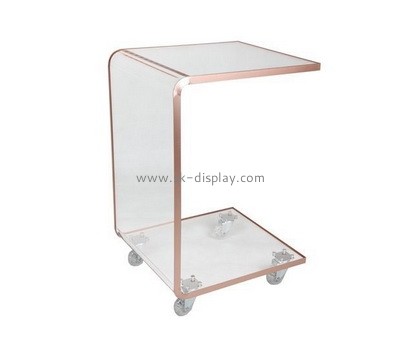 Plexiglass supplier customize acrylic side table AFS-537
