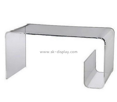 Plexiglass manufacturer customize acrylic side table perspex furniture AFS-546