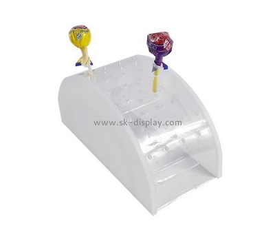 Plexiglass supplier customize acrylic lollipop display riser lucite lollipop display stand FD-366