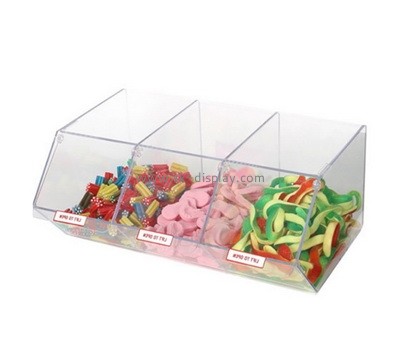Lucite manufacturer customize acrylic candy showcases FD-387