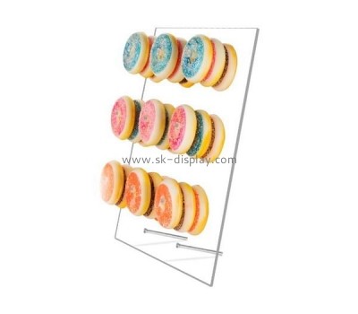 Acrylic manufacturer customize plexiglass doughnut display rack lucite doughnut display stand FD-401