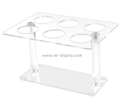 Plexiglass manufacturer customize acrylic cone display holder lucite cone display stand FD-408