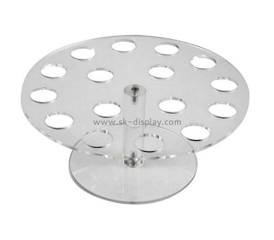 Acrylic supplier customize plexiglass ice cream cone holder lucite ice cream stand FD-413