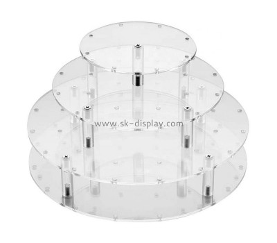 Perspex manufacturer customize acrylic lollipops display stands lucite lollipops display holder FD-412