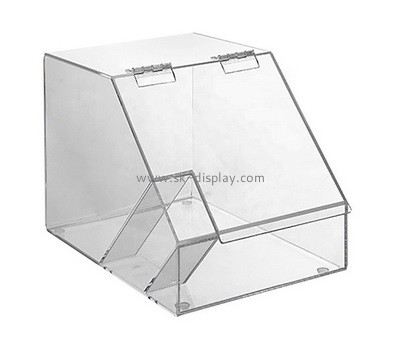 Perspex manufcturer customize plexiglass supermarket candy container acrylic candy display box FD-420