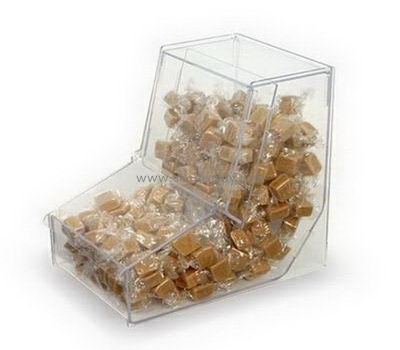 Lucite manufacturer customize acrylic candy dispenser plexiglass candy display box FD-421