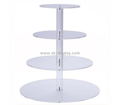 Plexiglass manufacturer customize acrylic cake display tower perspex cake display rack FD-426