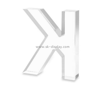 Acrylic supplier customize plexiglass letter lucite letter block AB-213
