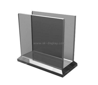 Acrylic supplier customize plexiglass vertical magazine holder BD-990