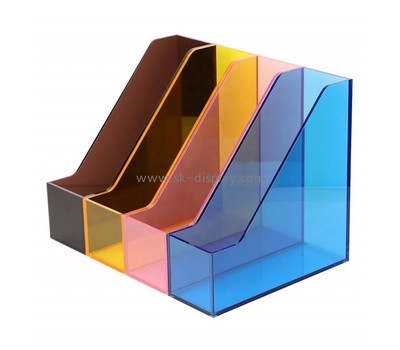 Plexiglass manufacturer customize acrylic colorful document holder BD-998