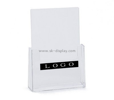 Acrylic factory customize lucite countertop pamphlet holder BD-1013