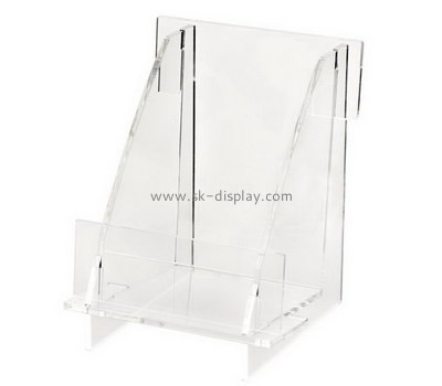 Plexiglass factory customize table top acrylic book holder BD-1015